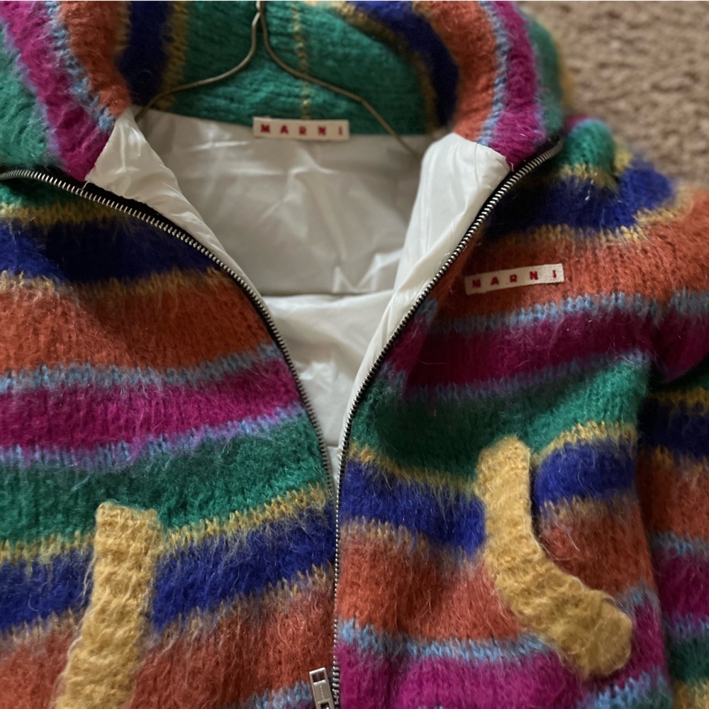 Marni Multicolor Wool Jacket
